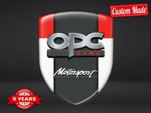 OPC Pegatinas Logo Impresas Resistentes Premium Alta Calidad